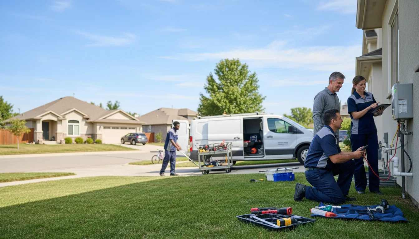 Tankless water heater service in Brookhaven, PA